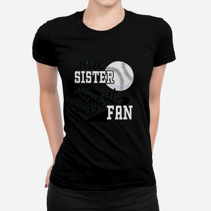 Little Sister And Biggest Fan Women T-shirt