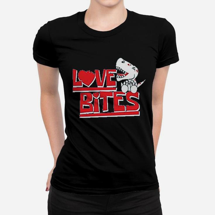 Love Bites Dinosaur Women T-shirt