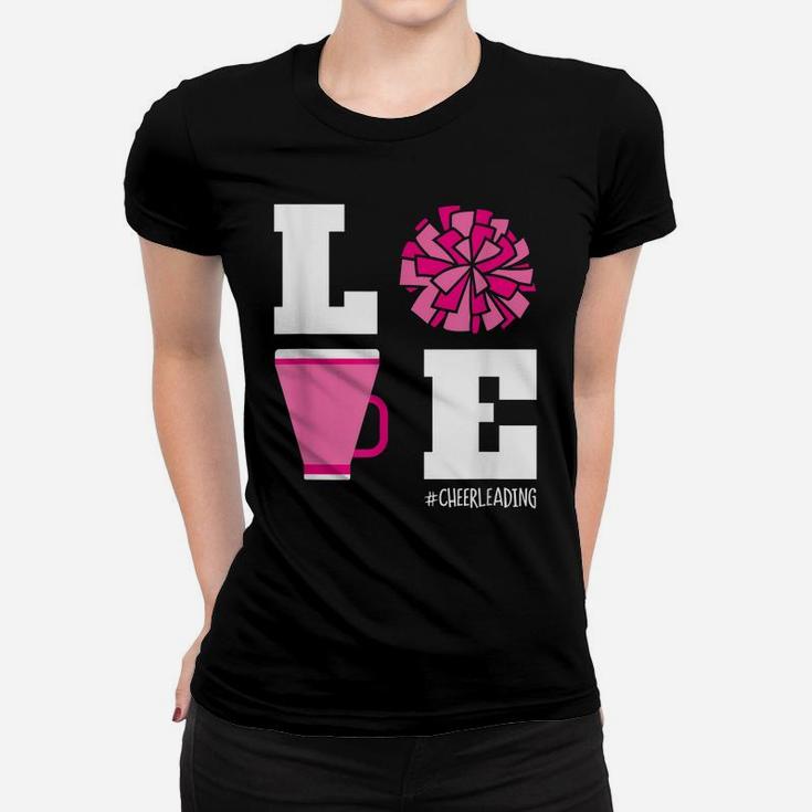 Love Cheerleading - Cute Cheerleader For Girls Women T-shirt