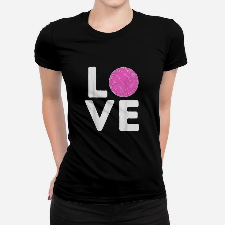 Love Volleyball Lover  Volleyball Player Gift Women T-shirt