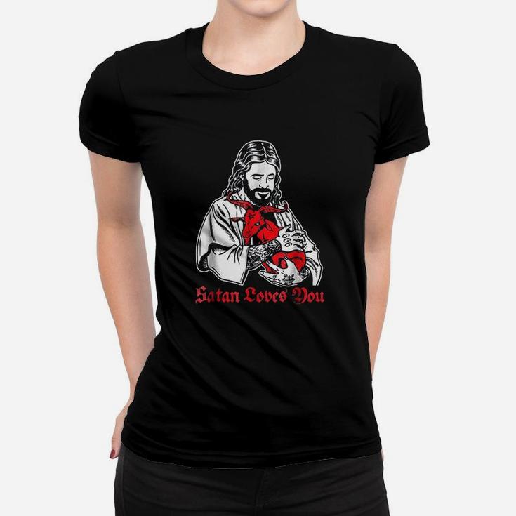 Loves You And Jesus Know It Women T-shirt