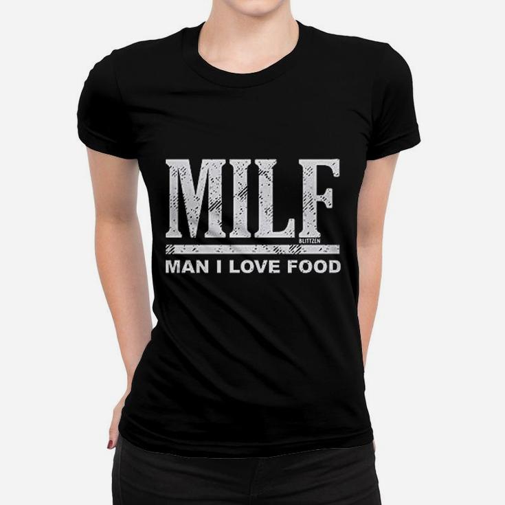 M Ilf - Man I Love Food Ladies Women T-shirt