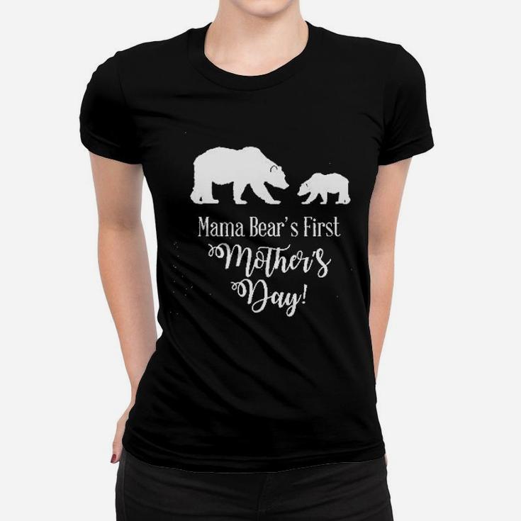 Mama Bears First Mothers Day Women T-shirt