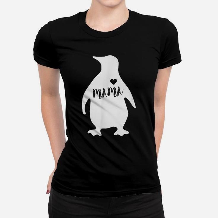 Mama Penguin Shirt - Cute Mothers Day Gift For Mom Women T-shirt