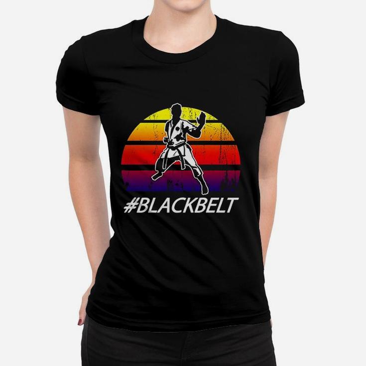 Martial Arts Karate Black Belt Women T-shirt