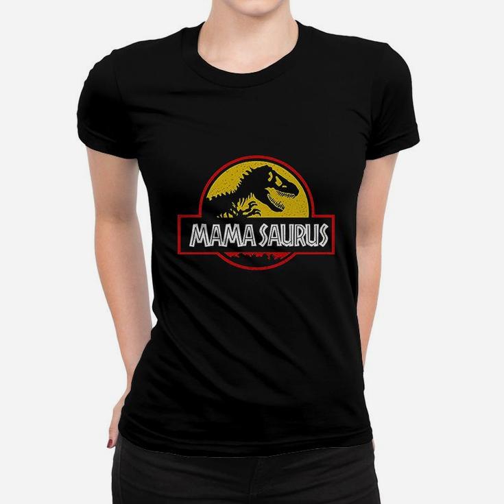 Matching Family Dinosaur Mama Papa And Baby Saurus Women T-shirt