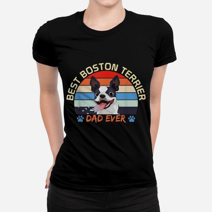 Mens Lovely Dog Boston Terrier Lover Love Pet Apparel Women T-shirt