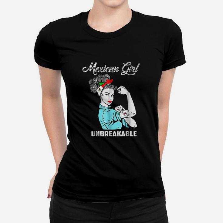 Mexican Girl Unbreakable Women T-shirt