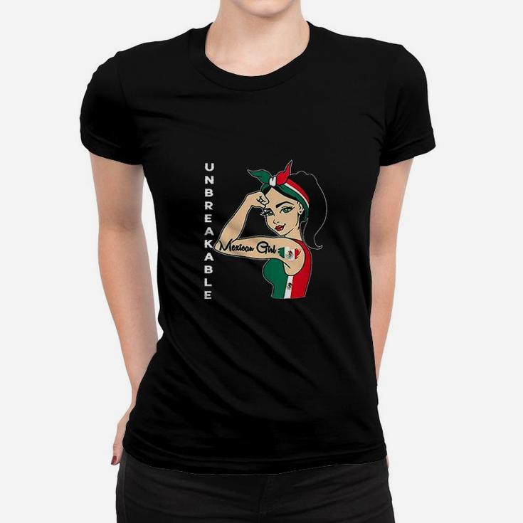 Mexican Girl Unbreakable Women T-shirt