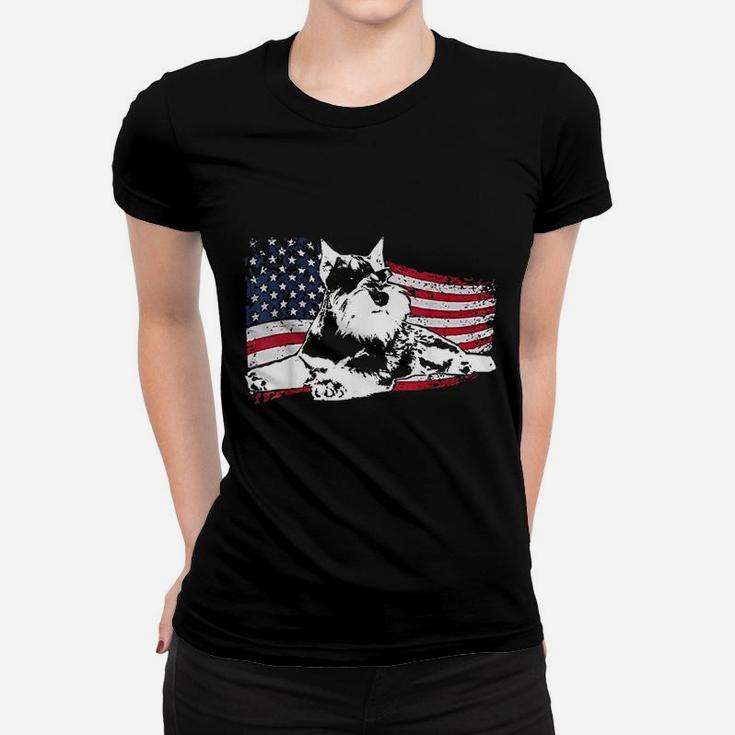 Miniature Schnauzer Fun Dog Women T-shirt