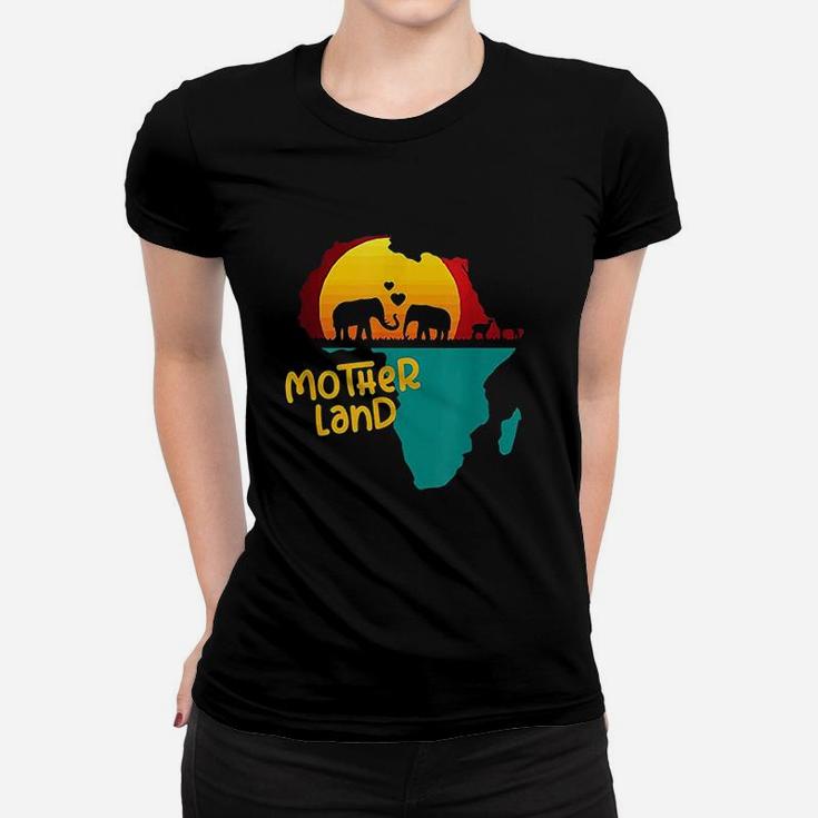 Mother Land Love Elephant Women T-shirt