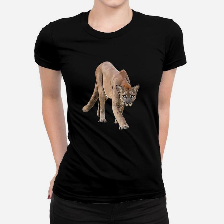 Mountain Lion Inspired Hunting Women T-shirt