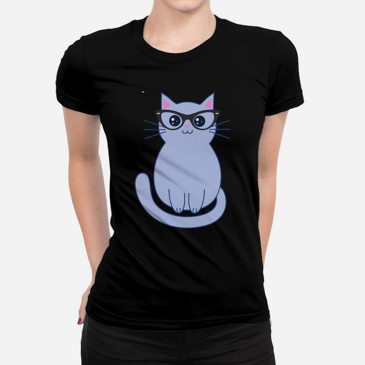 My Cat Is My Therapist Funny Cat Lover Mom Sarcastic Meme Women T-shirt