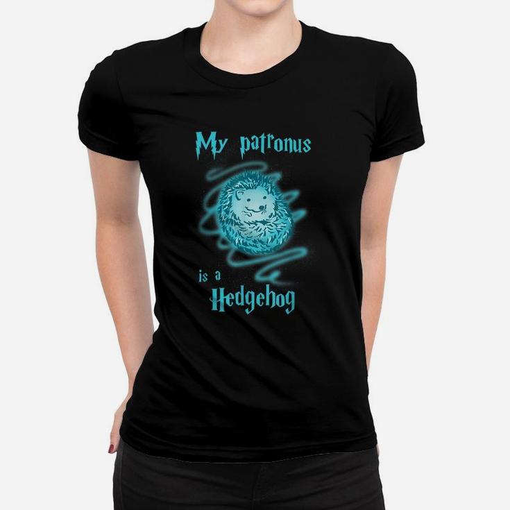 My Patronus Is A Hedgehog Cute Animal Lover Spirit Women T-shirt