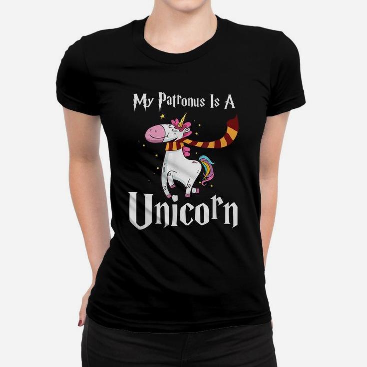 My Patronus Is A Unicorn 2019 Magic Unicorn Wizard Women T-shirt