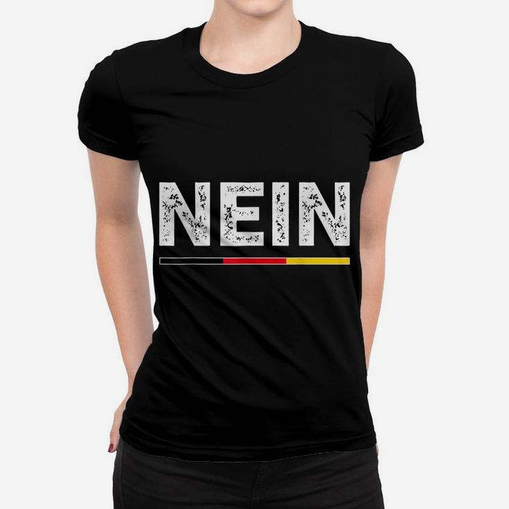 Nein T Shirt German No Saying Funny Germany Vintage Tee Gift Women T-shirt