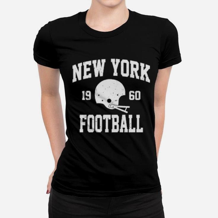 New York Football Athletic Vintage Sports Team Fan Women T-shirt