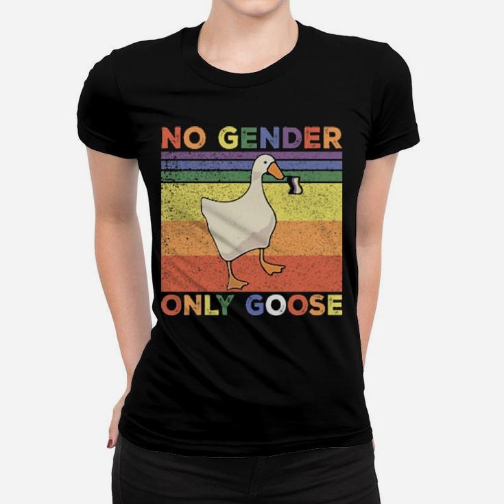 No Gender Only Goose Lgbt Women T-shirt