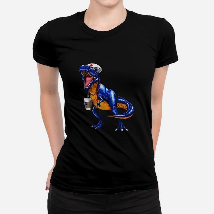 Nurse Saurus Dinosaur Women T-shirt