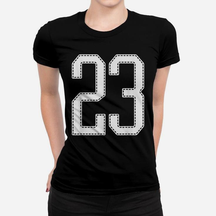 Official Team League 23 Jersey Number 23 Sports Jersey Women T-shirt