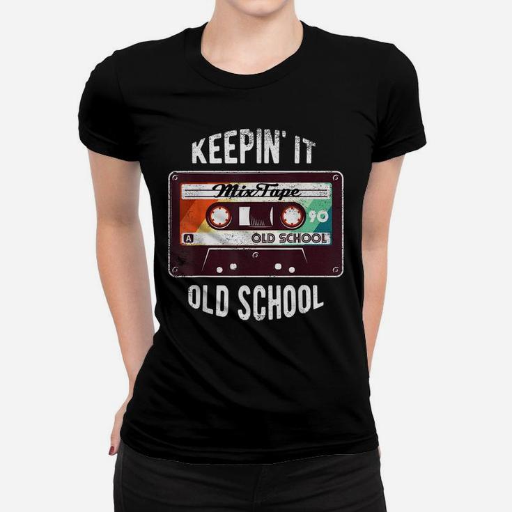 Old School Hip Hop 80S 90S Mixtape Graphic T Shirt Women T-shirt