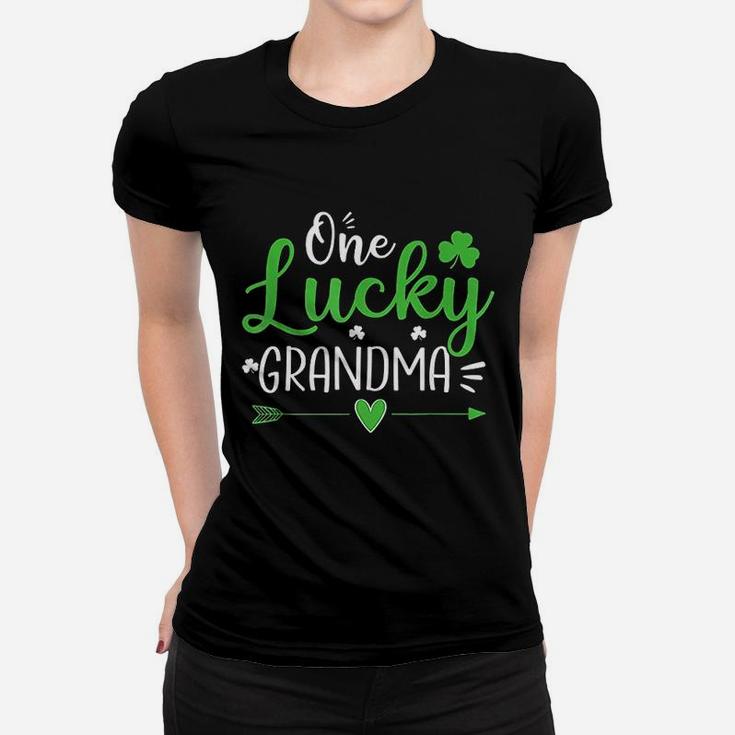 One Lucky Grandma St Patricks Day Funny Gift Women T-shirt