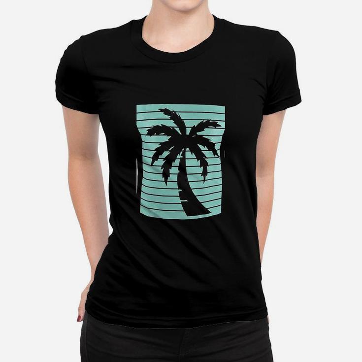 Palm Tree Shadow Women T-shirt