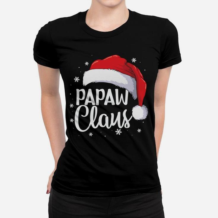 Papaw Claus Christmas Family Matching Pajama Santa Gift Sweatshirt Women T-shirt