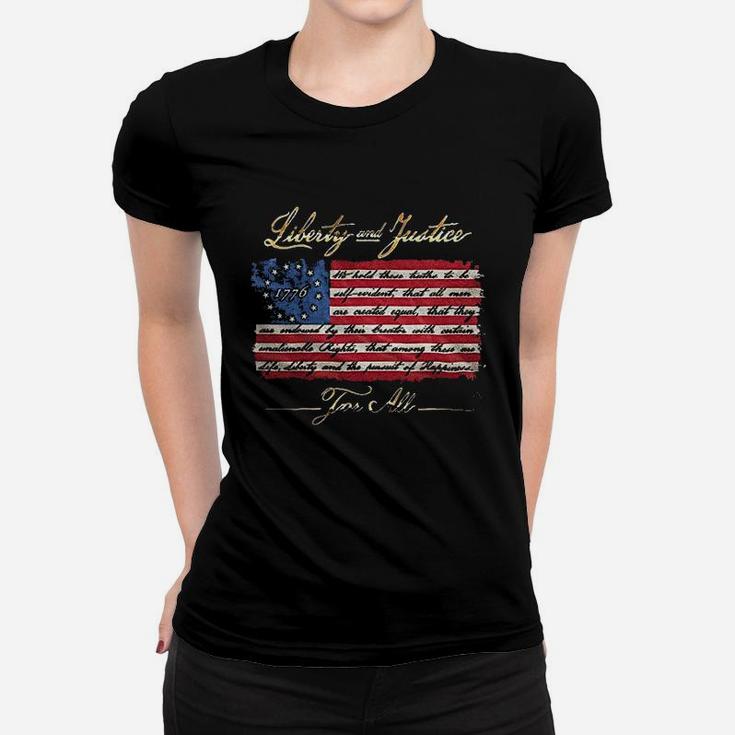 Patriotic Hooded Women T-shirt