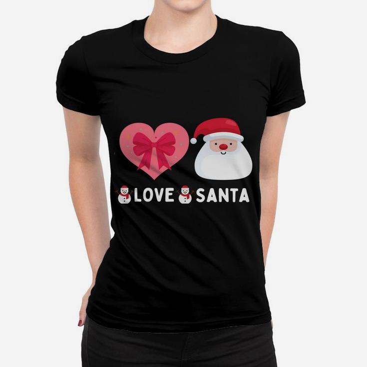Peace Love Christmas Santa Women Men Kid Cute Holiday Sweatshirt Women T-shirt