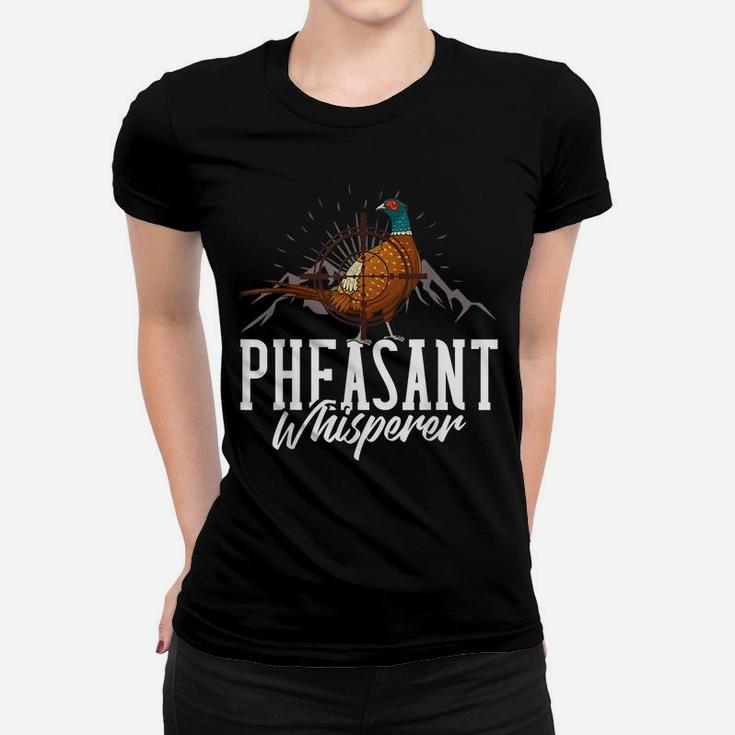 Pheasant Hunting Bird Hunter Season Women T-shirt