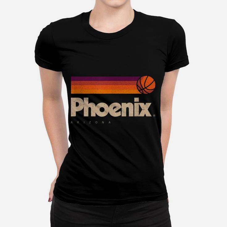 Phoenix Basketball B-Ball City Arizona Retro Phoenix Women T-shirt