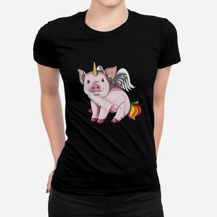 Piggycorn Pig Unicorn Pig Lovers Women T-shirt