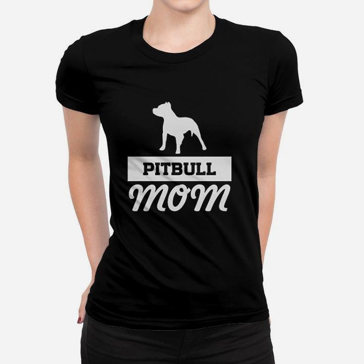 Pitbull Mom Dog Mom Mom Women T-shirt