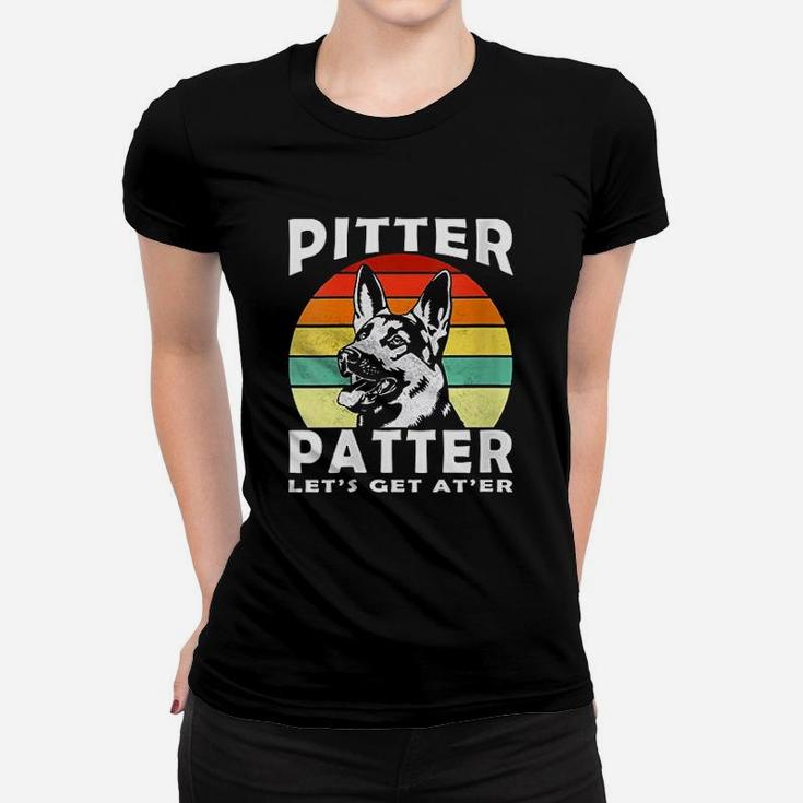 Pitter Funny Patter Lets Get At Er Women T-shirt