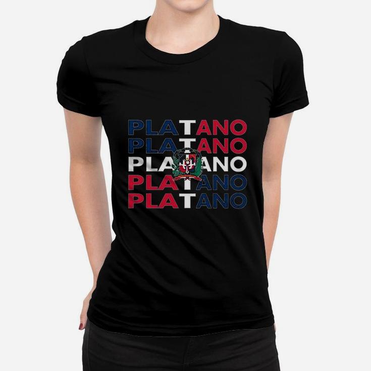 Platano Power Dominican Women T-shirt