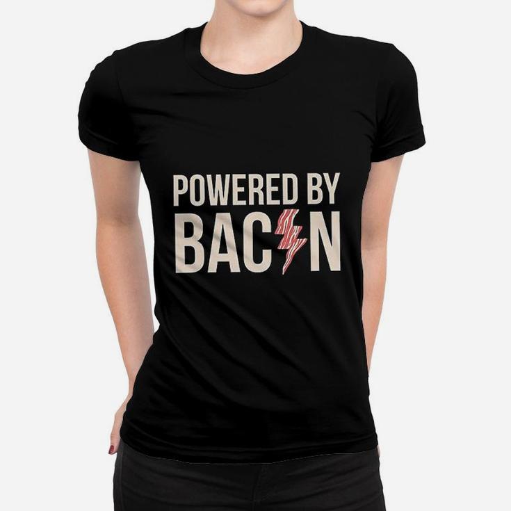 Powered By Bacon Women T-shirt