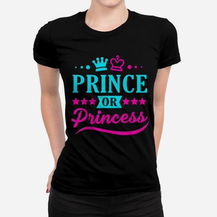 Prince Or Princess Gender Reveal Women T-shirt