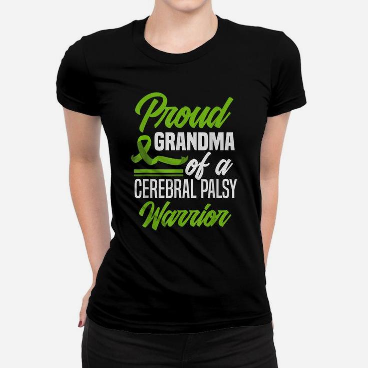 Proud Grandma Of A Cerebral Palsy Warrior Cerebral Palsy Women T-shirt