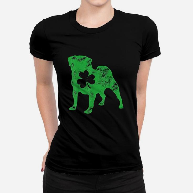 Pug St Patricks Day Boys Kids Girls Shamrock Dog Lover Gifts Women T-shirt