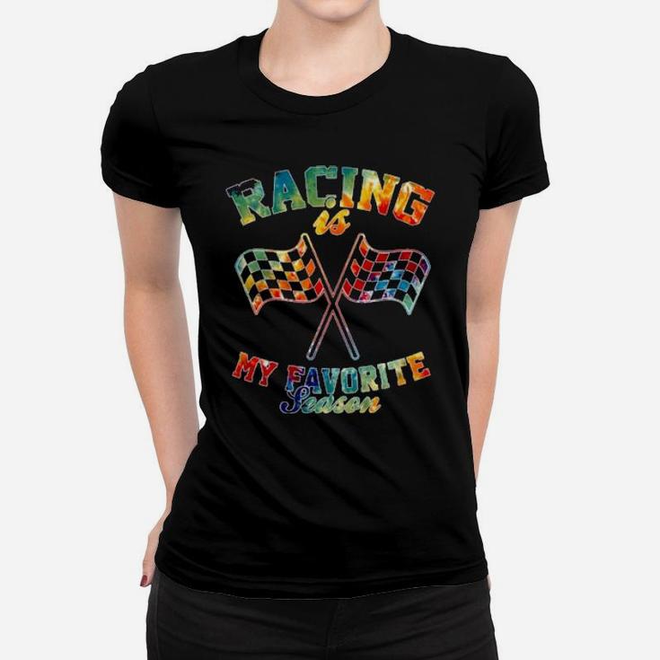 Racing My Favorite Season Women T-shirt