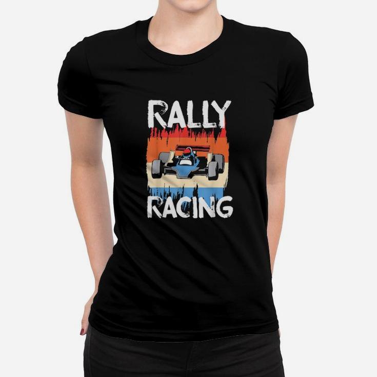 Rally Racing Race Car Automobile Women T-shirt