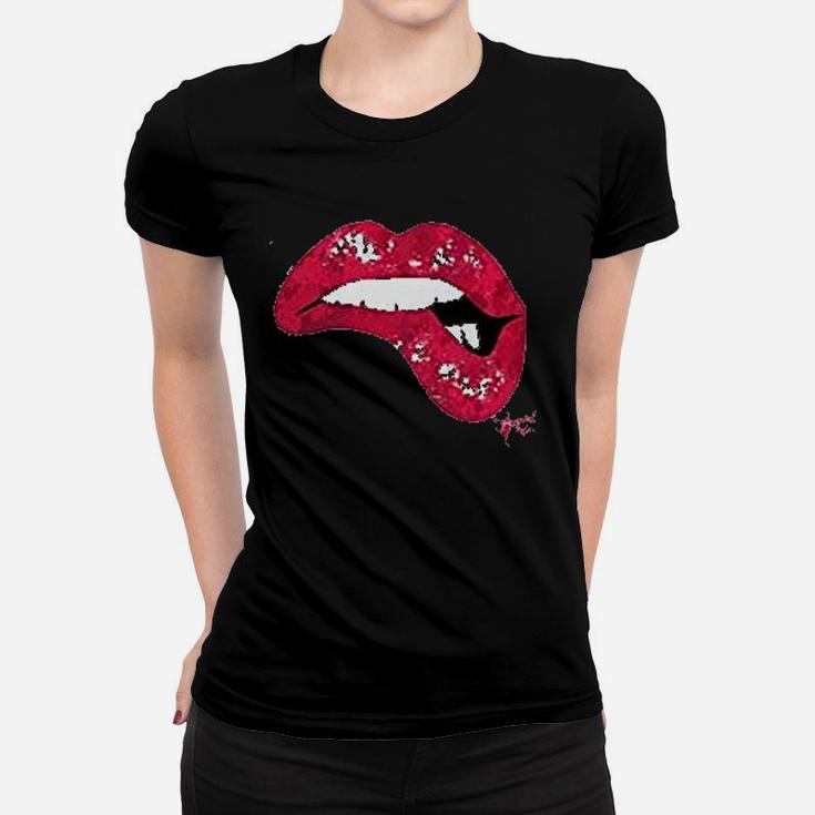 Red Lips Women T-shirt