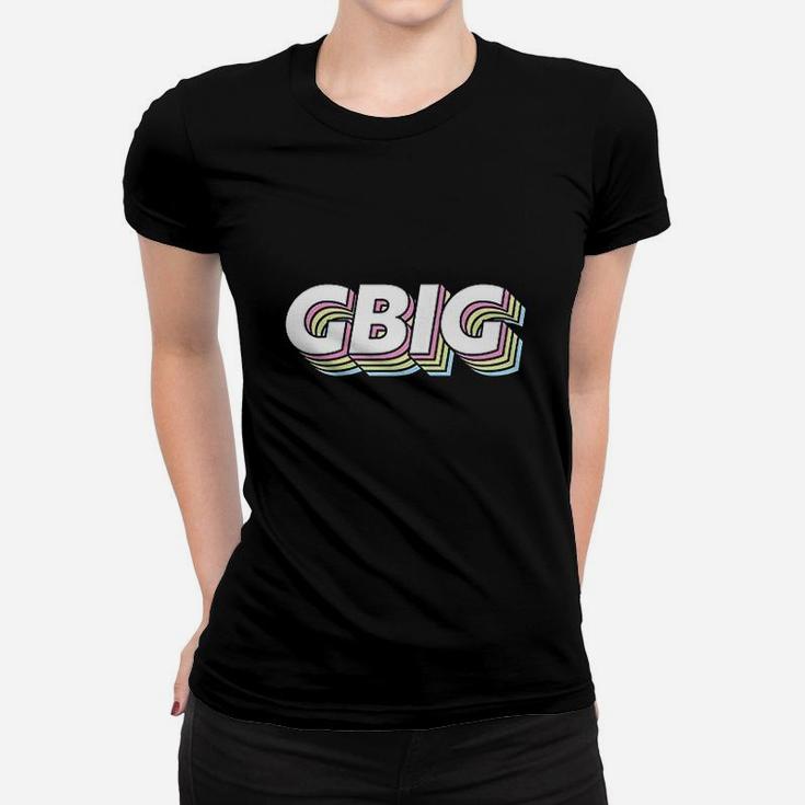 Retro Gbig Reveal Sorority Little Sister Big Little Week Women T-shirt