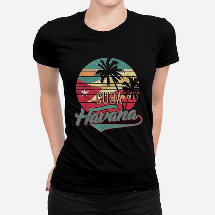 Retro Havana Cuba Women T-shirt