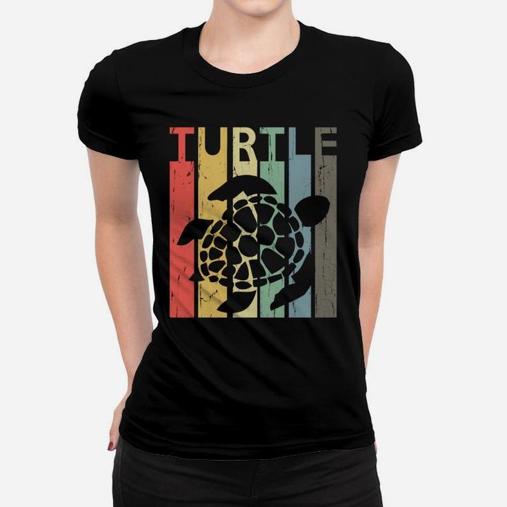 Retro Vintage Sea Turtle Lover Shirt Skip A Straw Ocean Gift Women T-shirt