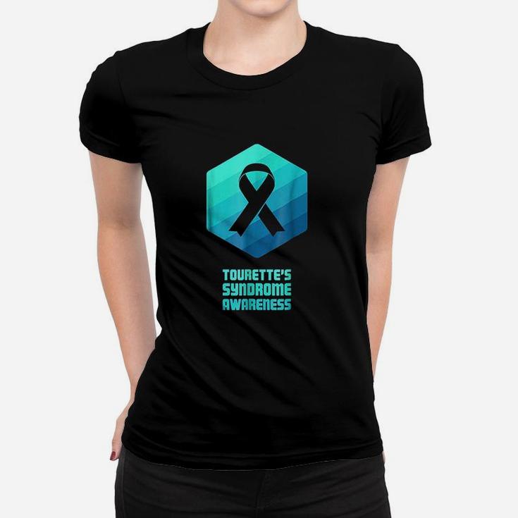 Ribbon Tourette Syndrome Awareness Women T-shirt