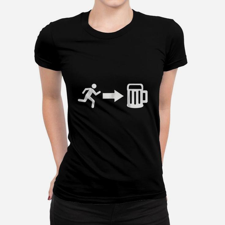 Running For Beer Women T-shirt