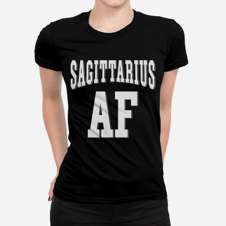 Sagittarius Af Birthday Horoscope Zodiac Sign Women T-shirt