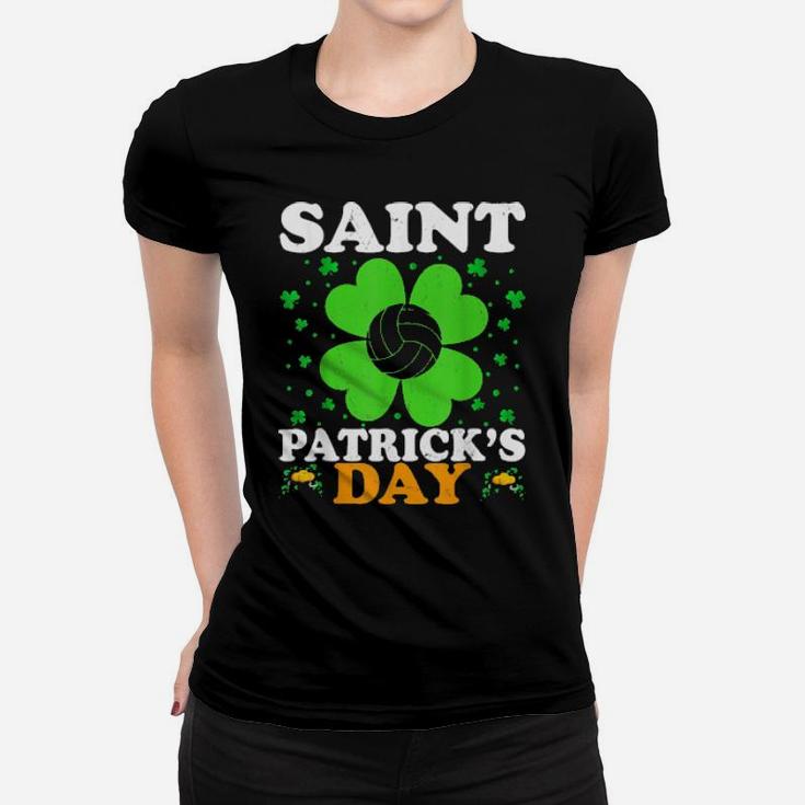 Saint Patrick's Day Irish Shamrock Volleyball Women T-shirt